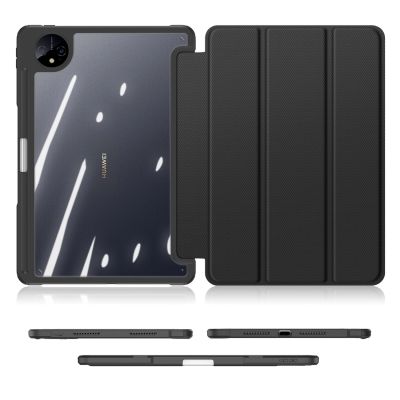 5. Dux Ducis Toby Case for Huawei MatePad Pro 11'' (2022) Cover with S Pen Pen Smart Cover Stand Black