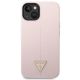 3. Guess Silicone Triangle Case for iPhone 14 6.1" - Purple