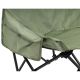 19. FOLDING CAMPING CHAIR 46X46X90CM GREEN
