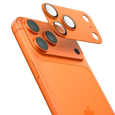 3. Spigen Optik Pro XL Camera Lens Glass for iPhone 17 Pro Max - Orange