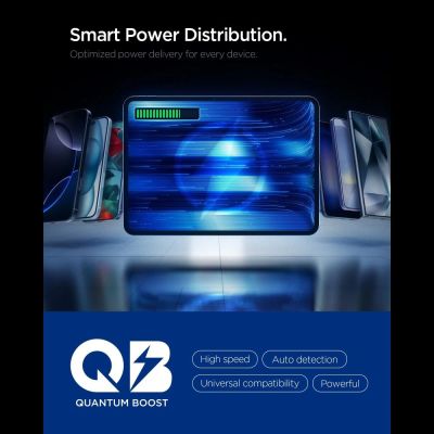 5. Spigen Essential EE673EU 3-port 67W wall charger - white