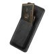 4. Samsung Galaxy S26 Case with Detachable Card Holder, MagSafe Compatible, Synthetic Leather - Black