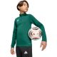 10. adidas Entrada 26 Training Top green kids sweatshirt KE9825