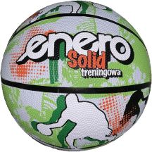 ENERO SOLID BASKETBALL SIZE 7 GREEN AND WHITE