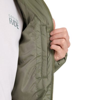 5. Men's down jacket 4F M0708 khaki 4FRAW25TDJAM0708 43S