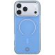 3. Mercedes Double Layer Iconic Logo MagSafe Case for iPhone 18 Pro Max / 17 Pro Max - Blue