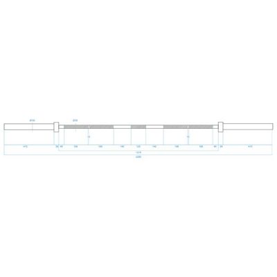 36. HMS BLACK GO700 Olympic bar 