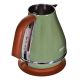 3. DeLonghi Icona Vintage KBOV 2001.GR Electric Kettle (2000 W, 1.7 l; olive)