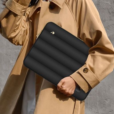 8. Tech-Protect Puffy 13-14" Laptop Bag - Black