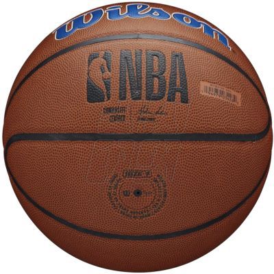 6. Ball Wilson Team Alliance Golden State Warriors Ball WTB3100XBGOL