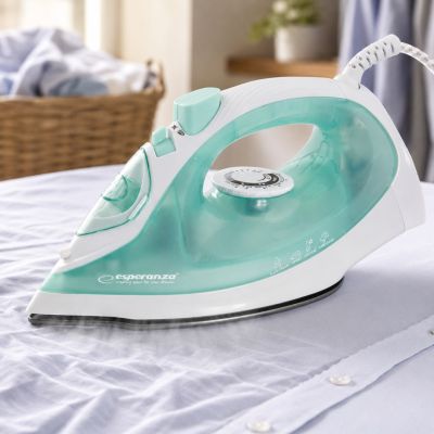 17. Esperanza SILK EHI005 steam iron (2200W; white)