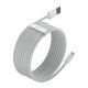 7. Baseus 2x USB - Lightning cable fast charging 1.5 m white (TZCALZJ-02)