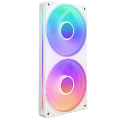 2. NZXT RF-U24HF-W1 computer cooling system Computer Case Fan White