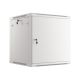 INSTALLATION RACK CABINET, WALL-HUNG 19" 12U 600X600, GRAY, METAL DOORS (FLAT PACK)