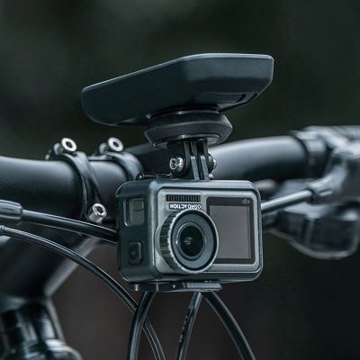 9. Wozinsky WUG-01B bike mount for Garmin computer, handlebar, camera, lamp - black