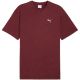 2. Puma Ess Elevated Relaxed Wash Tee Burgundy 688048 96