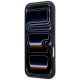 5. BMW M Carbon Metal Logo MagSafe Case for iPhone 17 Pro Max / 18 Pro Max - Black
