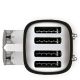 10. SMEG TSF03BLEU toaster black