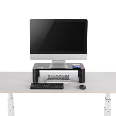 6. ERGOOFFICE MONITOR TABLE STAND WITH QI CHARGER ER-415