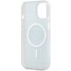 7. DKNY IML Mono & Stripe MagSafe case for iPhone 15 / 14 / 13 - blue