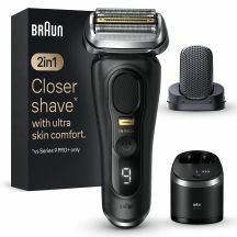 Braun Series 9 Pro+ 9590cc Wet & Dry Foil Shaver Trimmer Black