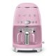 Smeg Filter Coffee Machine Style 50's Pink, DCF02PKEU