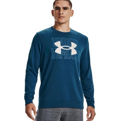 10. Under Armor UA Rival Terry Logo Crew M 1370391 458 sweatshirt