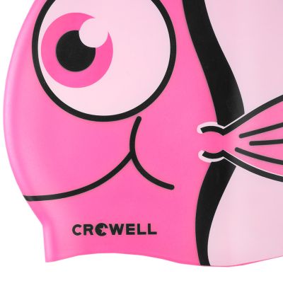 4. Crowell Nemo-Jr Silicone Swimming Cap