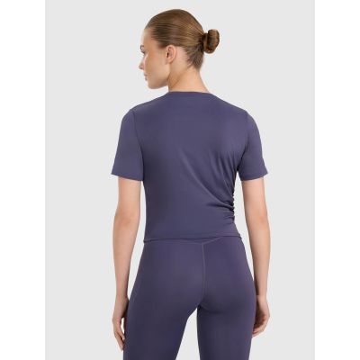 2. Women's quick-drying yoga and pilates top 4F 4FWAW25TFTSF1524-31S
