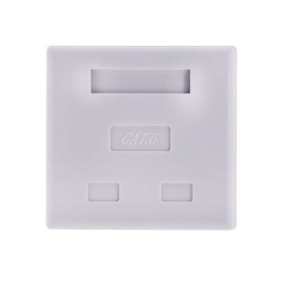 6. ALANTEC UTP cat.6 surface-mounted socket 2xRJ45
