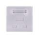 6. ALANTEC UTP cat.6 surface-mounted socket 2xRJ45