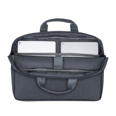 4. Rivacase 7532 39.6 cm (15.6") Briefcase Gray