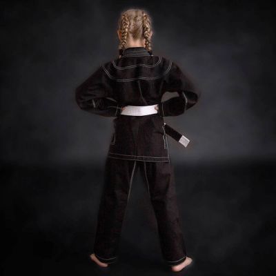 13. BJJ Kimono / GI for Kids Black + FREE Belt - X-SERIES M0