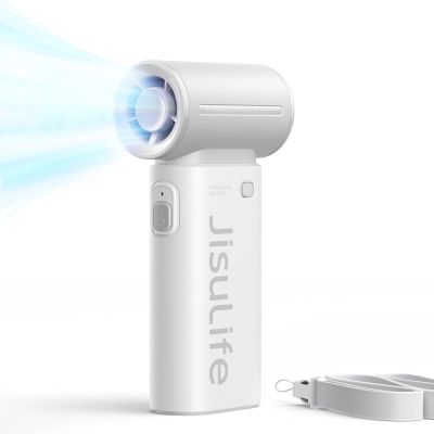 2. Jisulife Handheld Fan Life9 3600mAh Portable Mini Blower USB Fan - Gray