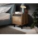 3. NORD bedside table 2 pcs. 40x38xH45 wotan oak/anthracite