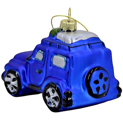 4. GLASS-MOLDED ORNAMENT OFF-ROAD VEHICLE SASKA GIFT & DECOR
