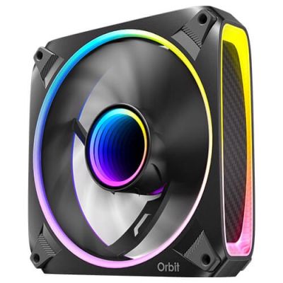 4. Antec Orbit 120 ARGB Case Fan, 12 cm, Black