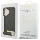 8. Guess 4G Logo Plate MagSafe case for iPhone 17 - black