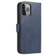 4. Magnet Case for Samsung Galaxy S23 Ultra Cover with Flip Wallet Stand Blue