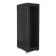 2. LANBERG FLOOR RACK CABINET 19" 42U 800X1000 BLACK perforated doors