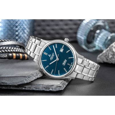 6. Atlantic Seabase Men's Watch 60348.41.51 + BOX