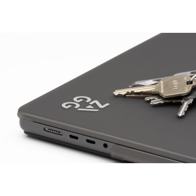 5. ZAGG Hardshell - Protective Case for MacBook Air 13" M2 (2022) / M3 (2024) / M4 (2025) (smoke)