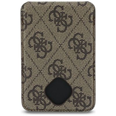 10. Guess 4G Case with MagSafe Wallet for iPhone 18 Pro / 17 Pro – brown