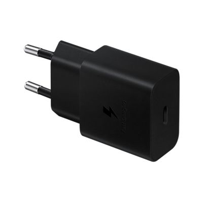 Samsung Power Adapter 15W USB-C Fast Charge (without cable); Black
