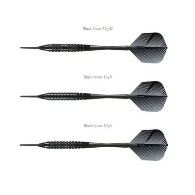 7. Harrows Black Arrow Softip Darts HS-TNK-000013120