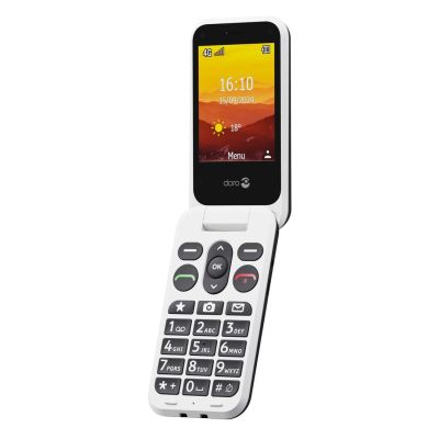 Doro Leva L20 7.11 cm (2.8") 132 g Black, White Functional phone