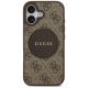 3. Guess 4G Circle Classic Logo MagSafe case for iPhone 17 - brown