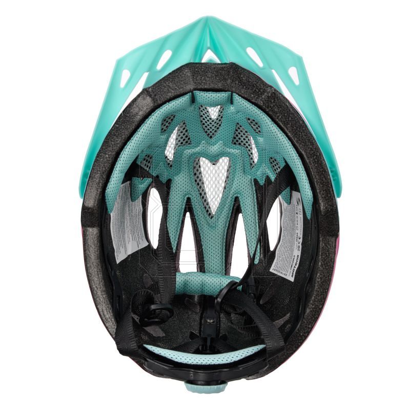 5. Meteor Ovlo M 16863 Bike Helmet 55-58 cm Pink