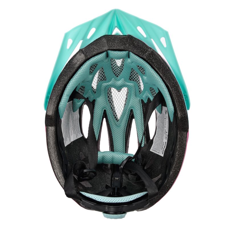 5. Meteor Ovlo M 16863 Bicycle Helmet 55-58 cm Pink
