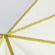 5. DECORATIVE HANGING PAPER STAR FSC 18x60CM WHITE 7 ARMS MICA